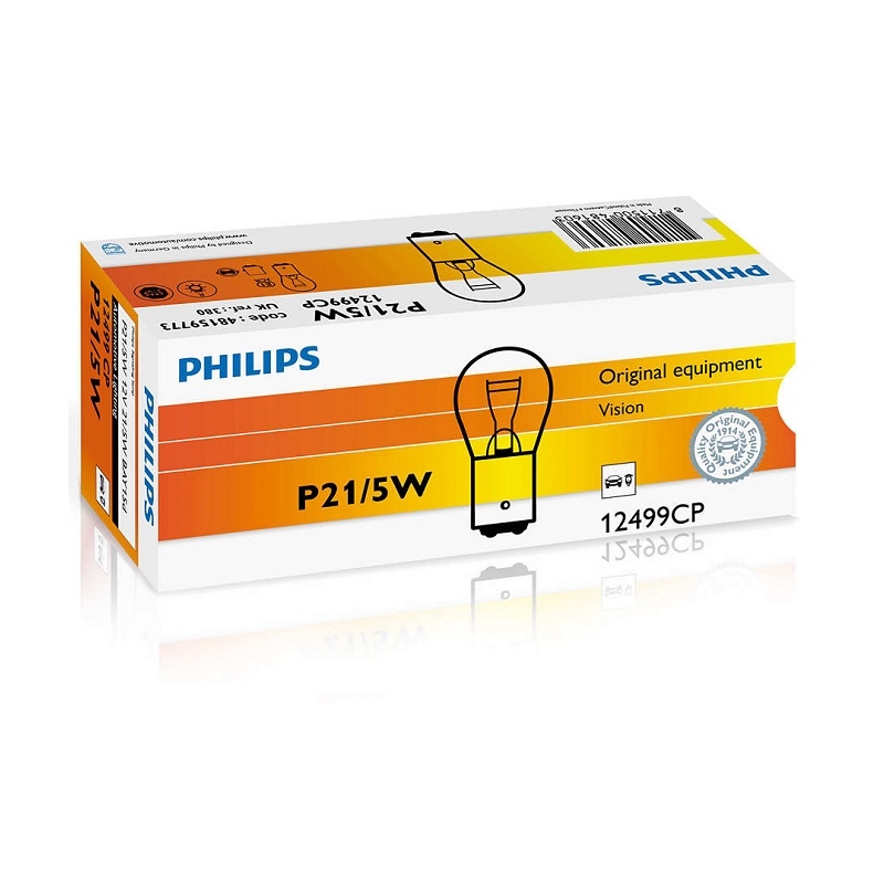 Philips Vision P21/5W Lampada per interni e di segnalazione