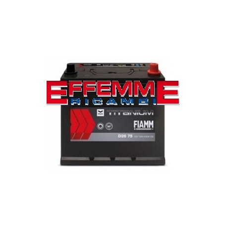 Batteria Fiamm Black Titanium 35 Ah senza Bordo SX 