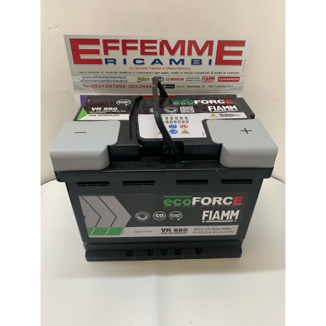 Batteria Fiamm EcoForce VR680 60 Ah DX 