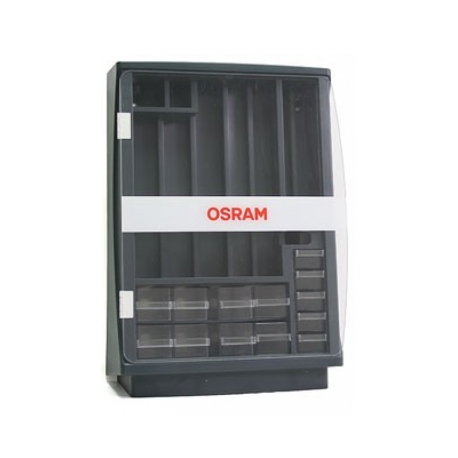Display Armadio Con Cassetti Porta Lampade Auto Osram