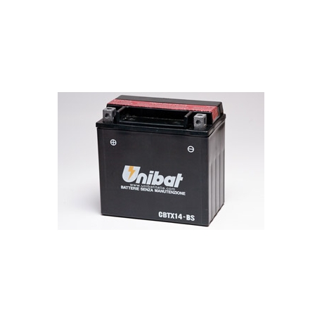 Batteria Unibat MF CTX14-BS 12V 12Ah 200A