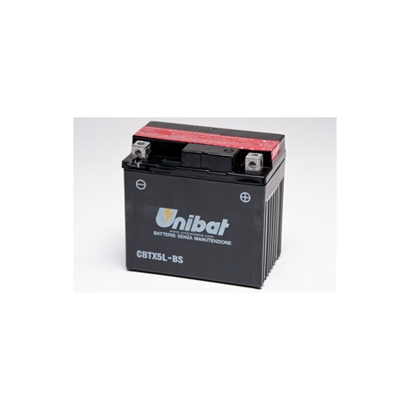 Batteria Unibat MF CTX5LBS 12V 4Ah 70A