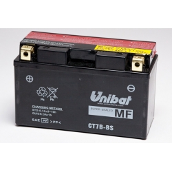 Batteria Unibat MF CT7BBS 12V 6,5Ah 85A
