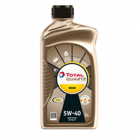 Olio Motore Total Quartz 9000 5W-40 1 Lt 