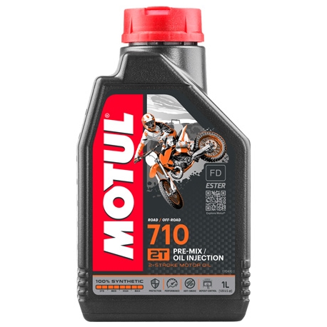 Olio Miscela 2T Motul 710 Lt 1