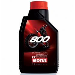 Olio Miscela 2T Motul 800 Factory Line Lt 1