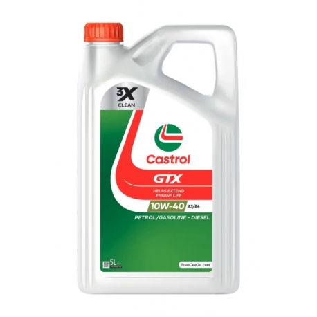 Olio Motore Castrol GTX UltraClean 10W-40 A3/B4 1 Lt 