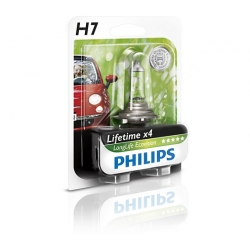 Philips H7 12V 55W LongLife EcoVision lampadina fari auto
